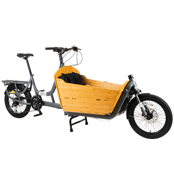 Yuba Supercargo Laatikkopyörä Bamboo Boxilla