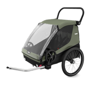 Thule Courier Pyöräkärry Kahdelle Lapselle tai Koiralle