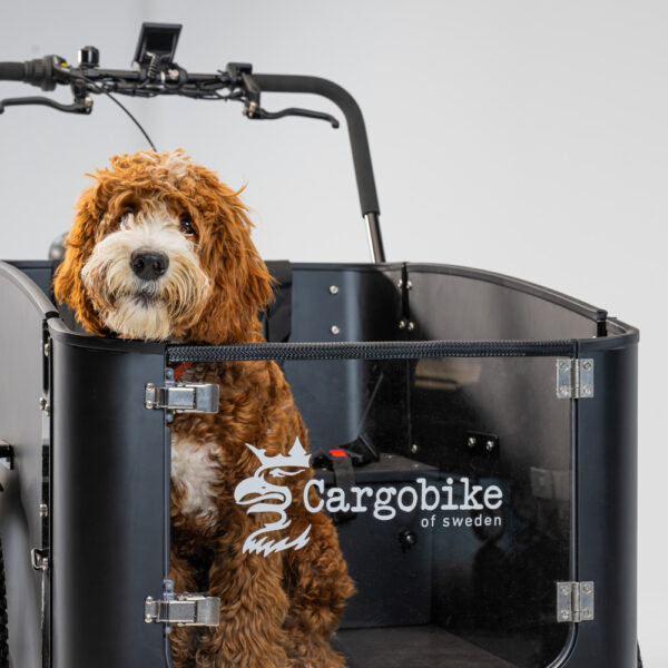 cargobike of sweden flex dog laatikkopyörä ovi