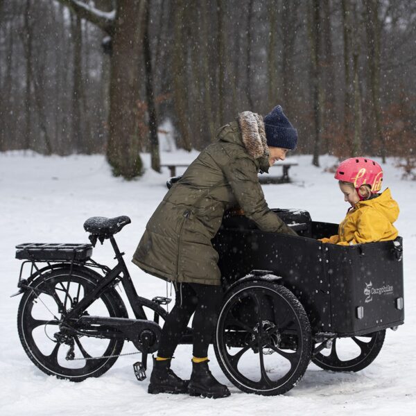 cargobike of sweden flex laatikkopyörä talvi