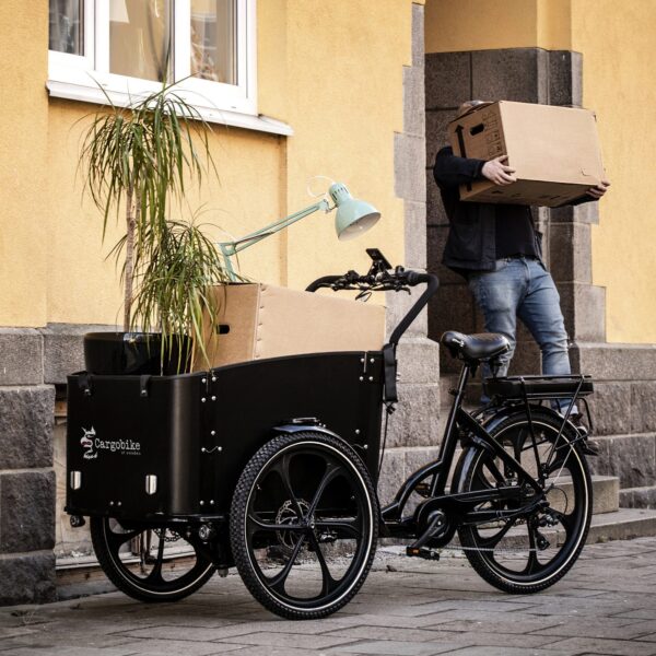 cargobike of sweden flex laatikkopyörä tavarankuljetus