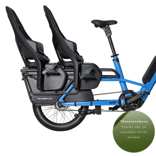 Velo de Ville Loady 500 -hihnaveto, varustepaketti, Nexus 5, 545Wh - Eco Grey - Image 4