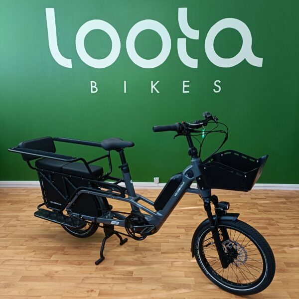Velo de Ville Loady 500 Pitkäperäinen tavarapyörä -hihnaveto, Nexus 5, - Eco Grey